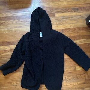 Victoria's Secret Black Sherpa Jacket